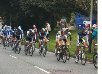 Tour of Britain on Grapes Hill