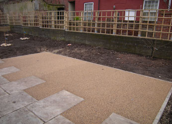 Grapes Hill Community Garden - Sealed gravel surface