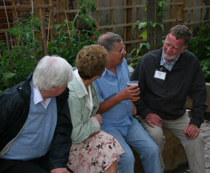 Evening in the garden
