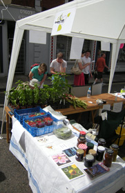 St. Benedict's Street Fair stall