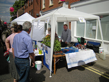St. Benedict's Street Fair stall