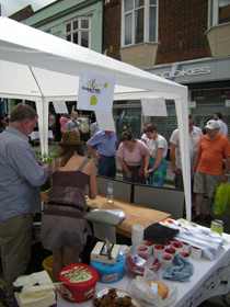 St. Benedict's Street Fair stall