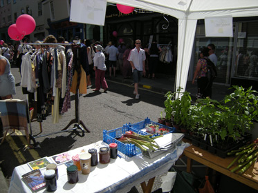 St. Benedict's Street Fair stall