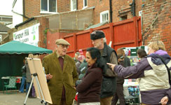Open Day visitors