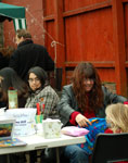 Open Day visitors