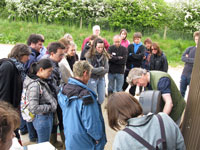At the wormery