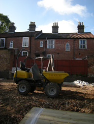 Grapes Hill Community Garden - Sleepers have arrived