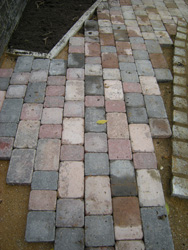 Grapes Hill Community Garden - Block paving