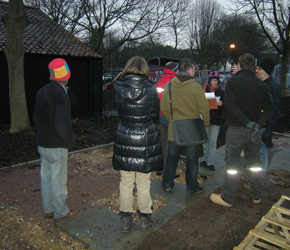 Grapes Hill Community Garden - Site meeting, 6th January 2011