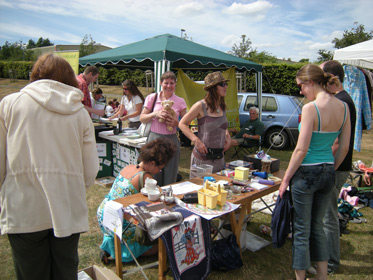 Mile Cross Festival stall