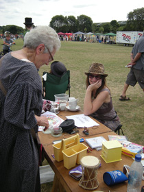 Mile Cross Festival stall